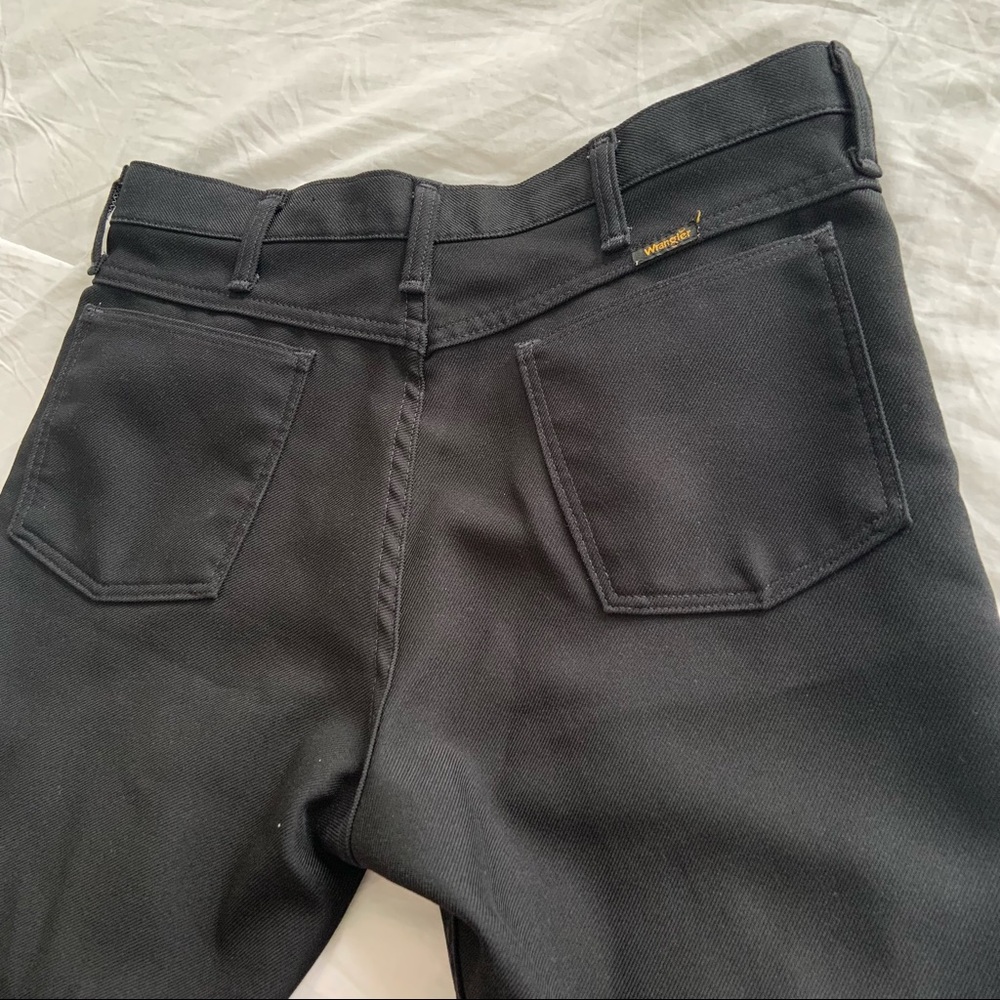 vintage wrangler pants (straight leg cropped)